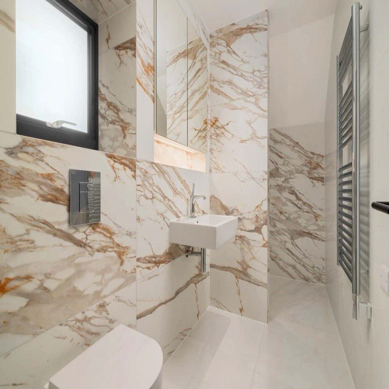 CASABLANCA ORO - PORCELÁNICO BRILLO RECTIFICADO 60X120 - Imagen 2