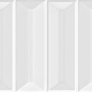 Prisma Glossy White 15x30 - Revestimiento brillo