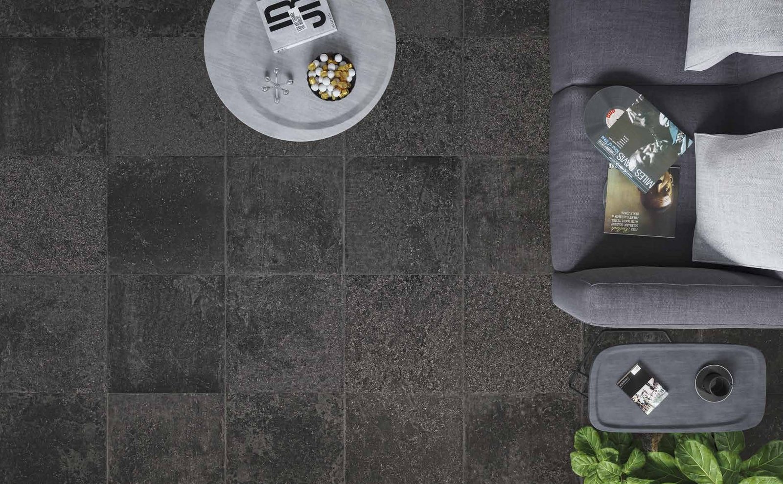 Maas Negro Mate 60x60 - Porcelánico Rectificado Inout - Imagen 2