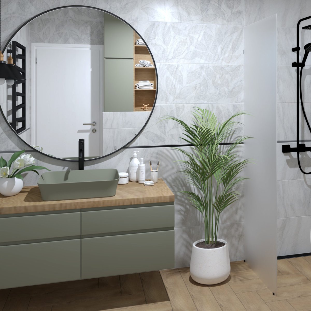 CAMILE GRIS 33X90 - REVESTIMIENTO PASTA BLANCA - Imagen 2